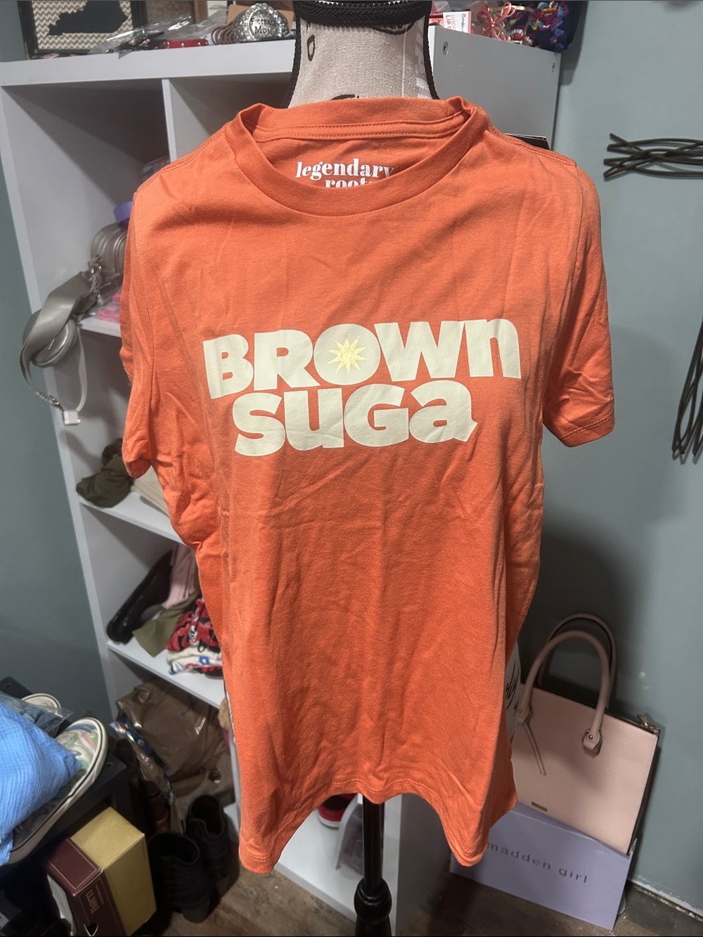 Legendary Roots Orange 'BROWN SUGA' Graphic Tee